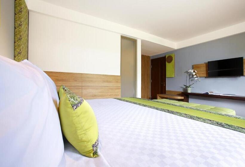 اتاق لوکس با چشم‌انداز, D Primahotel Petitenget Seminyak 2