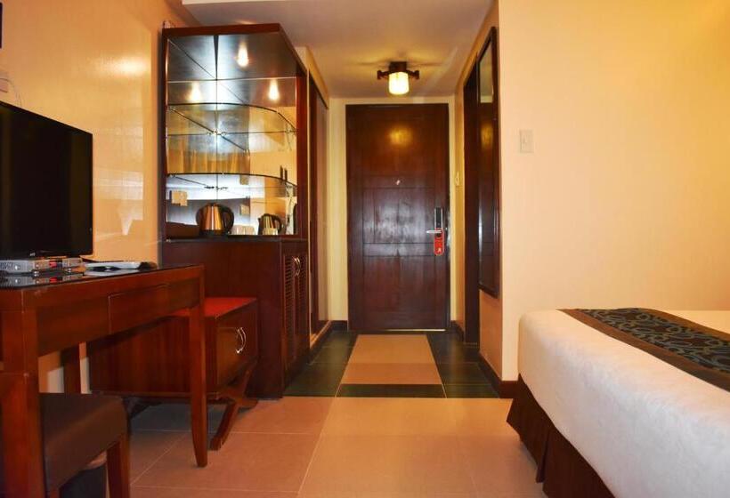 스탠다드 룸 킹사이즈 침대, Golden Phoenix Hotel Boracay