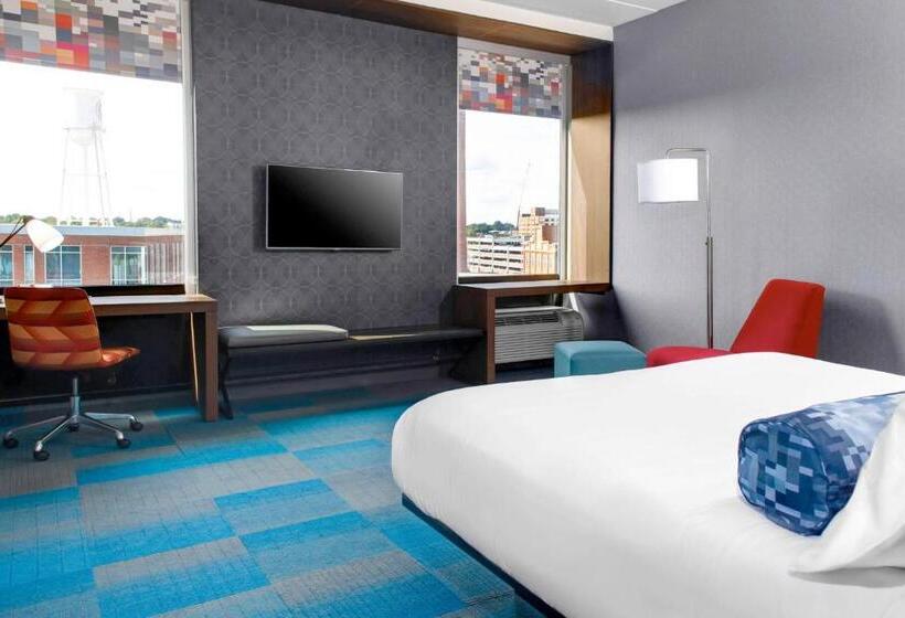 Habitación Deluxe Cama King, Aloft Durham Downtown