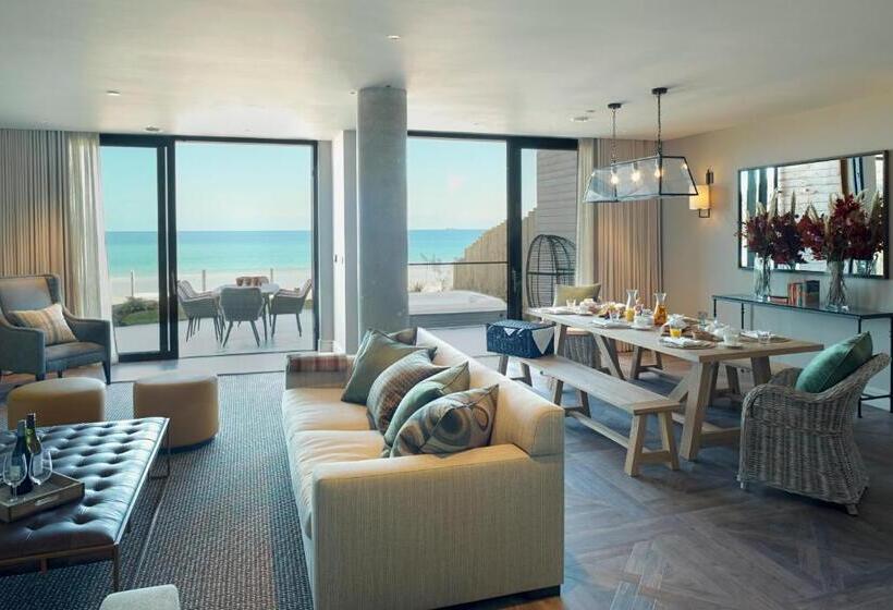 Вилла 1 Спальня Вид на Море, Carbis Bay And Spa