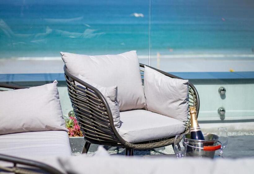 Вилла 1 Спальня Вид на Море, Carbis Bay And Spa