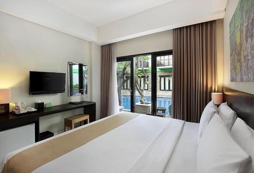 Номер Deluxe Вид на Бассейн, Rofa Kuta Hotel   Chse Certified