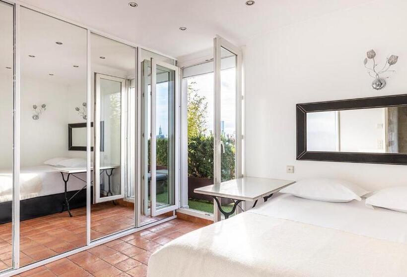 סטודיו סטנדרט עם נוף, Residence Courcelle