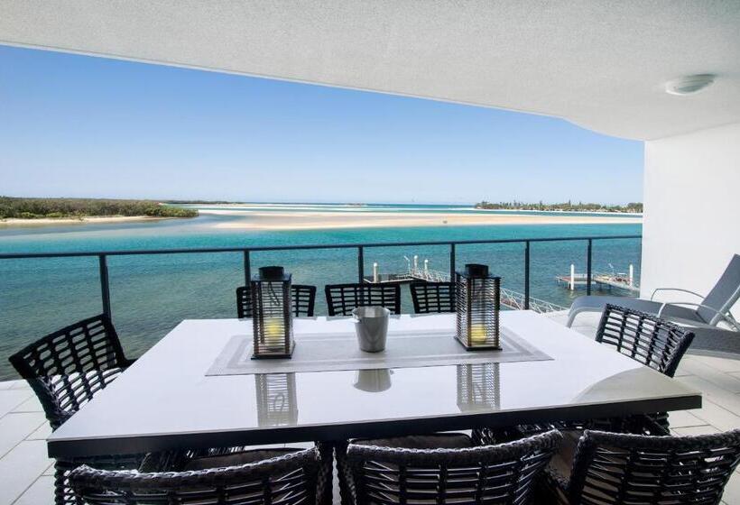 带1个卧室的豪华公寓, Waves Maroochy River