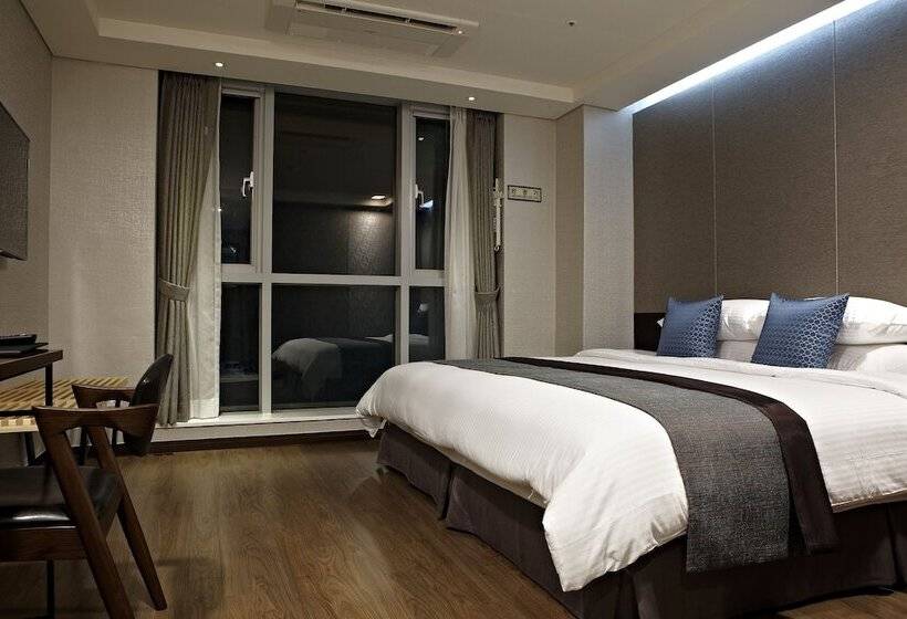 스탠다드 룸 킹사이즈 침대, Ocloud Hotel Gangnam