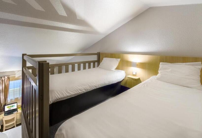 Четырехместный Номер Стандарт, B&b Hotel Alencon Nord