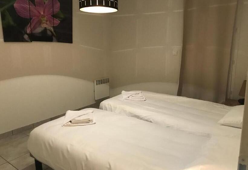 Апартаменты 1 Спальня с Террасой, Odésia Vacances Domaine Du Thronnet