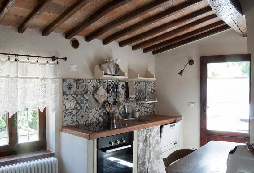 庭の見える１ベッドルームアパートメント, Agriturismo La Pieve