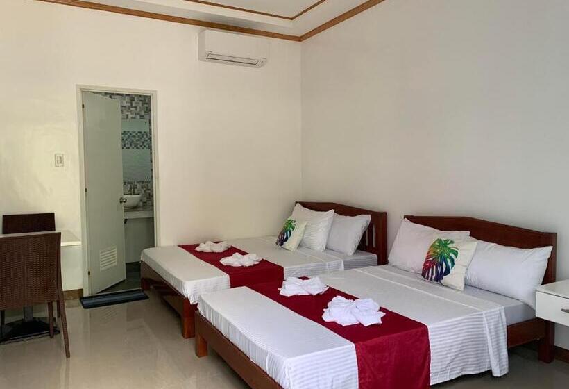 اتاق خانوادگی با چشم‌انداز باغ, Sunshine Stay Panglao