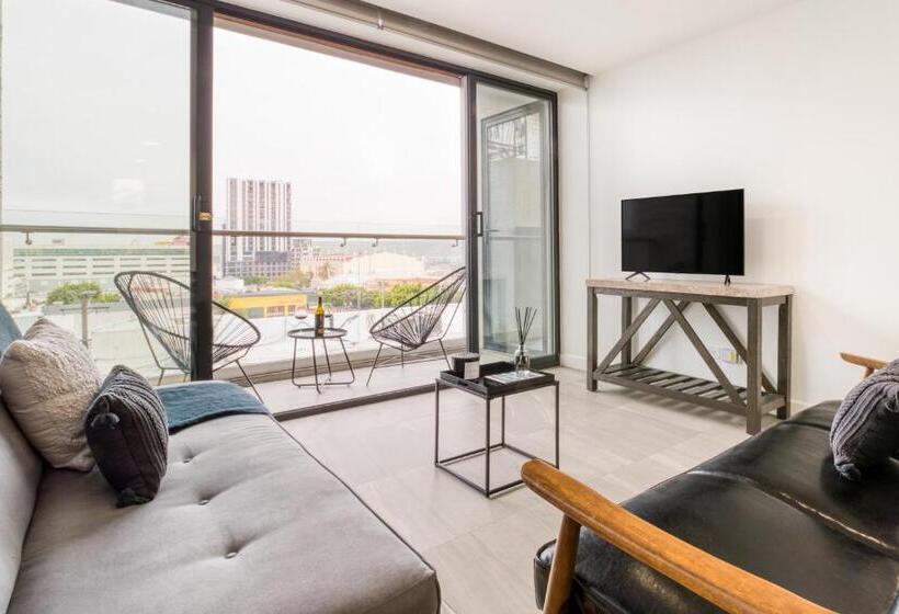 バルコニー付き1ベッドルームアパートメント, Uliv Revolución Tijuana