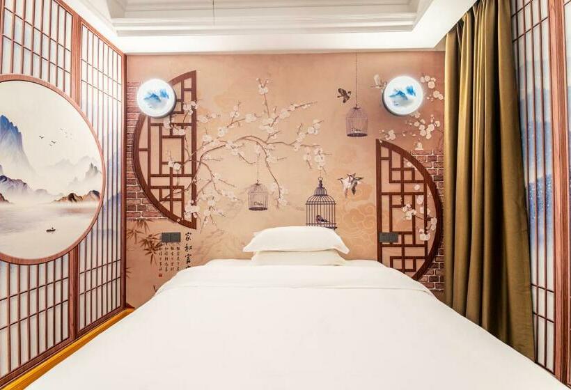 Номер Economy, Puzzle Hotel   Zhongshan 8th Road Chenjiaci Subway Station Branch