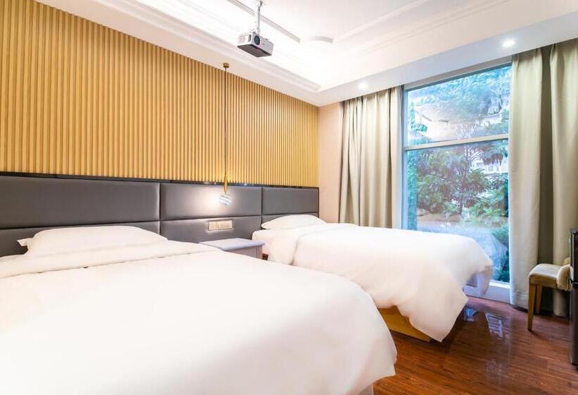 Номер Superior, Puzzle Hotel   Zhongshan 8th Road Chenjiaci Subway Station Branch