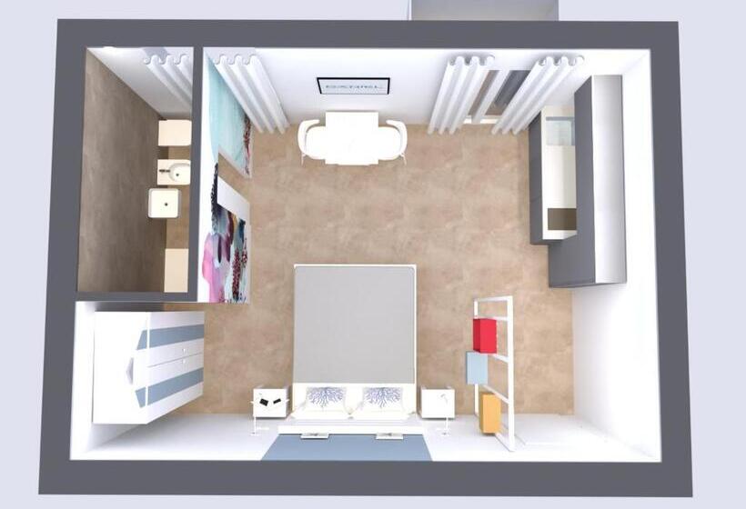 סטודיו דלוקס, Daniel Apartments