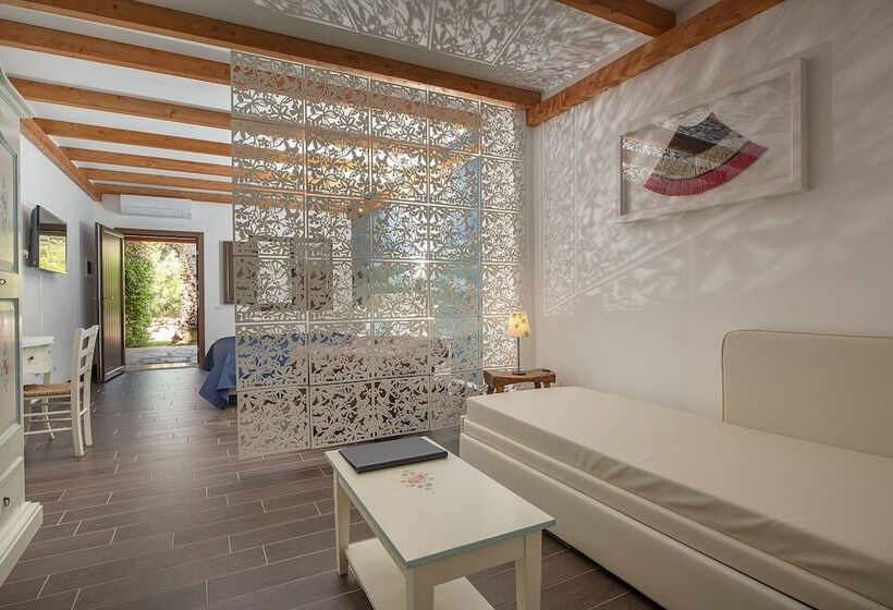 4인용 수피리어 룸, Rurale Orti Di Nora & Spa