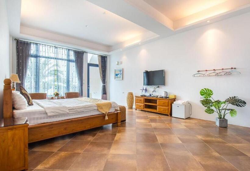 اتاق استاندارد با تخت بزرگ, Xiao Liuqiu Mediterranean B&b
