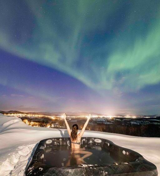1 Sovrums Deluxe Lägenhet, Aurora Borealis Observatory