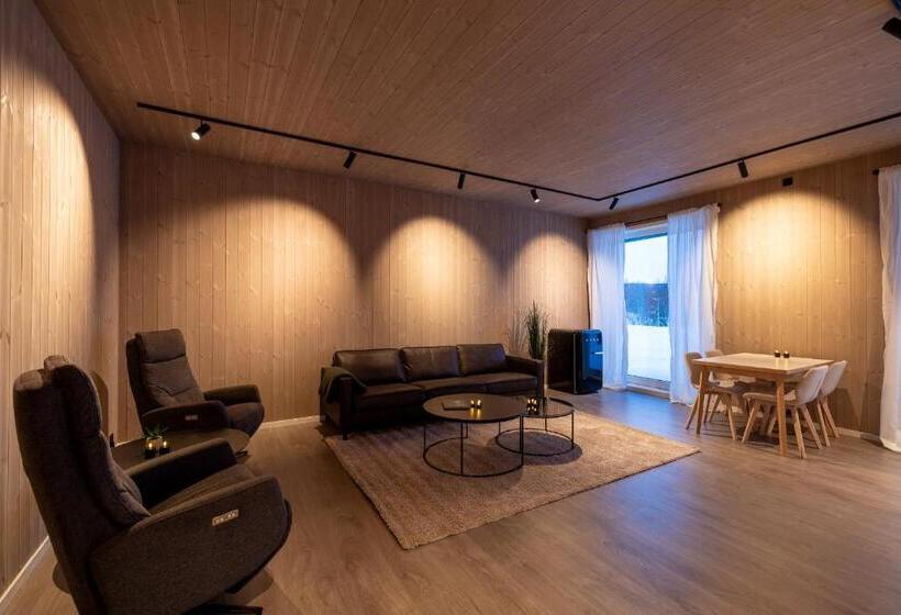 2 Sovrums Deluxe Lägenhet, Aurora Borealis Observatory