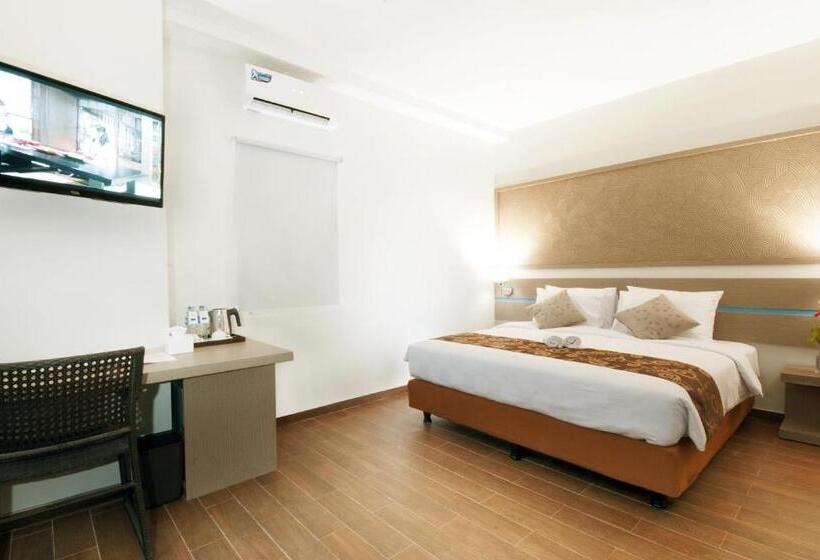 디럭스 룸, Genio Hotel Manado