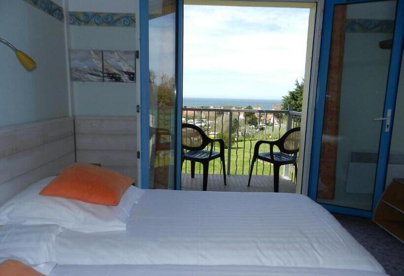 Семейный Номер Вид на Море, Hôtel Le Vivier Wissant   Vue Mer   Côte D Opale   Baie De Wissant   2caps