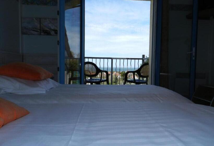 Номер Стандарт Вид на Море с Балконом, Hôtel Le Vivier Wissant   Vue Mer   Côte D Opale   Baie De Wissant   2caps