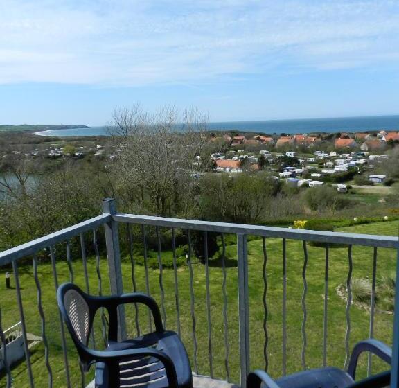 Номер Стандарт Вид на Море с Балконом, Hôtel Le Vivier Wissant   Vue Mer   Côte D Opale   Baie De Wissant   2caps