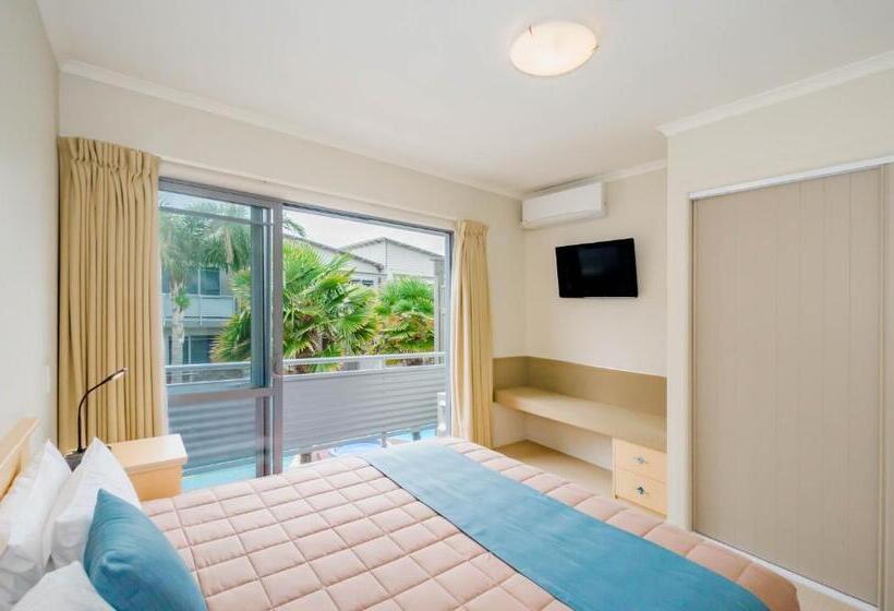 침실 2개 스위트, Raumati Sands Resort