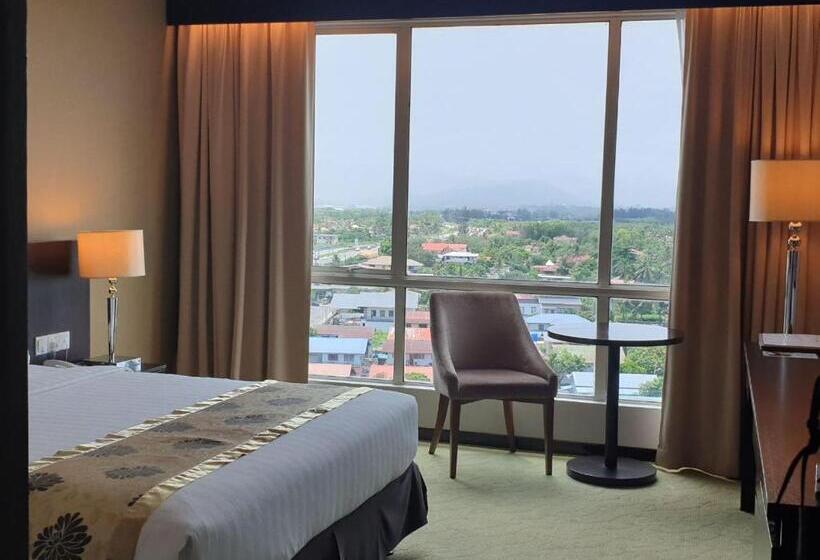اتاق استاندارد با چشم‌انداز شهر, Pan Borneo Hotel Kota Kinabalu