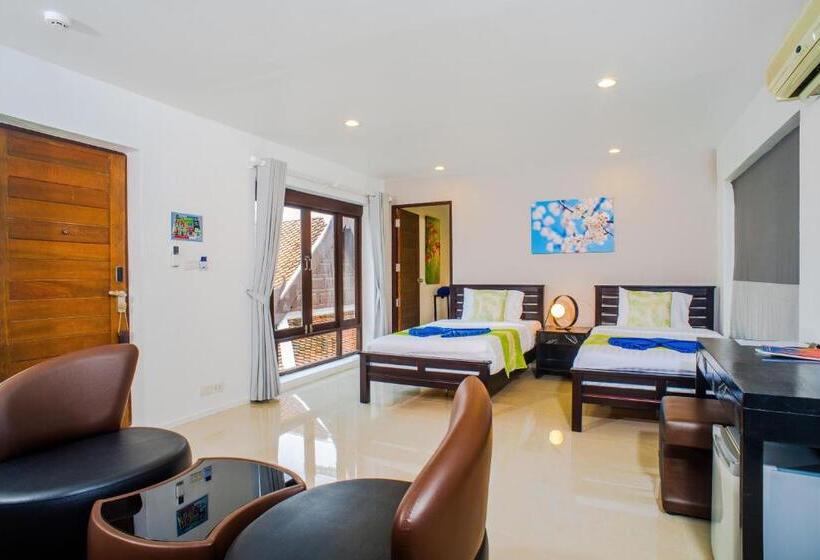 2 베드룸 디럭스 스위트, Baan Bophut Beach Hotel Samui