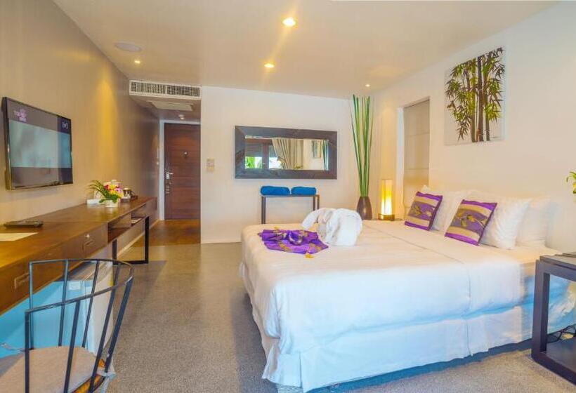 스탠다드 룸 바다 전망, Baan Bophut Beach Hotel Samui