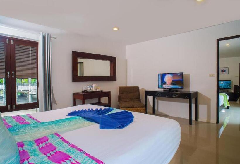 2 베드룸 디럭스 스위트, Baan Bophut Beach Hotel Samui