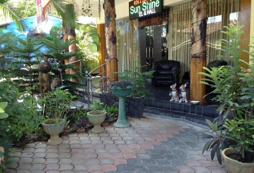 带2个双人床的标准工作室, Sunshine Hotel & Hall