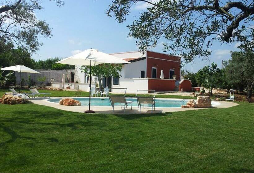 스탠다드 트리플 룸 풀장 전망, B&b Villa Giorgia