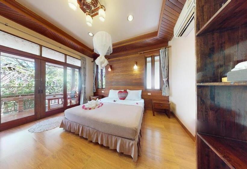 디럭스 방갈로, Pen S Bungalow Koh Phangan