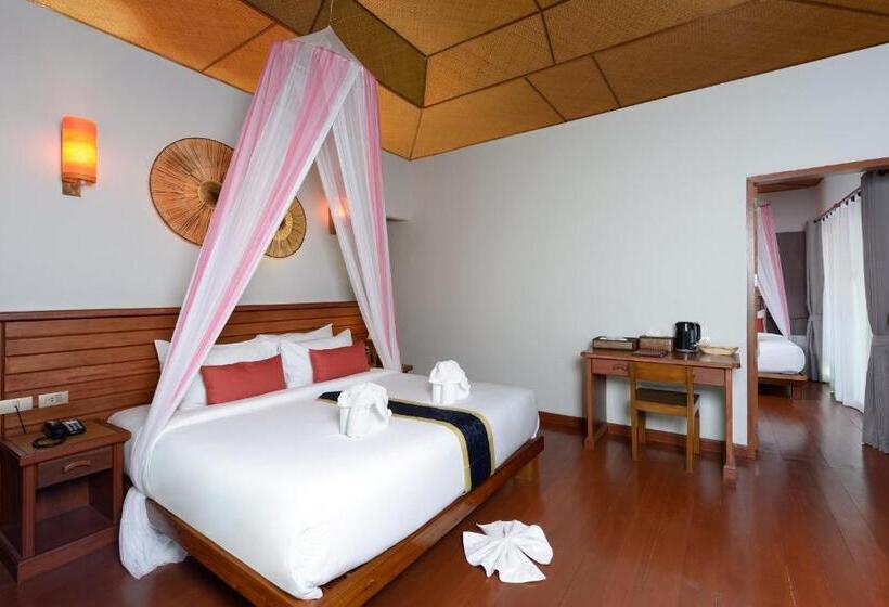 2 베드룸 디럭스 빌라, Pingchan Koh Phangan Beachfront Resort