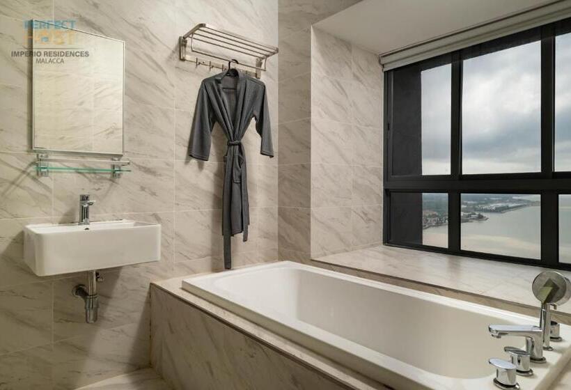带1个卧室的带海景的公寓, Imperio Residence By Perfect Host