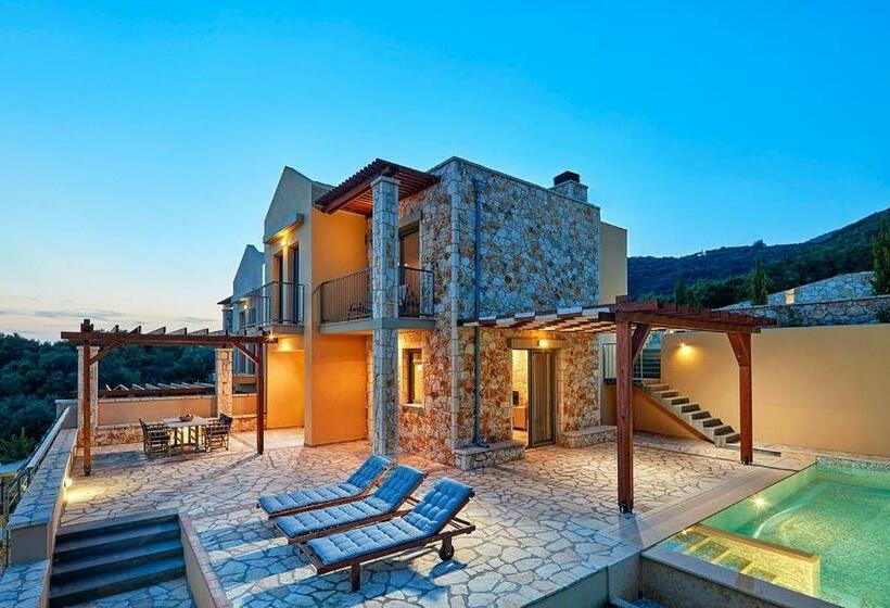 Вилла с 1 спальней и бассейном, Sivota Seascape Luxury Villas & Residences