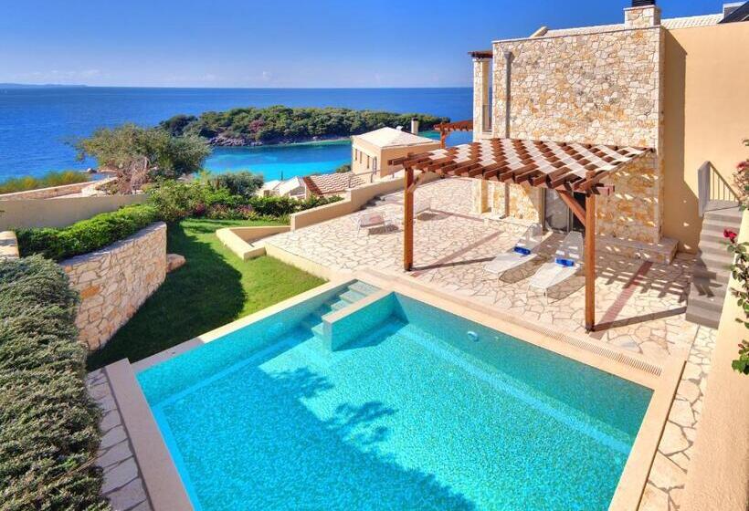 Вилла с 1 спальней и бассейном, Sivota Seascape Luxury Villas & Residences
