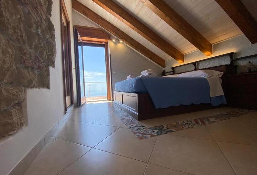 اتاق لوکس با چشم‌انداز دریا, Bed&breakfast Miramare