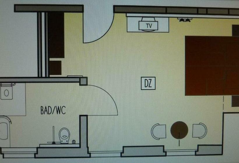 장애인을 위한 스탠다드 룸, Gesundheitshotel Das Bad Peterstal