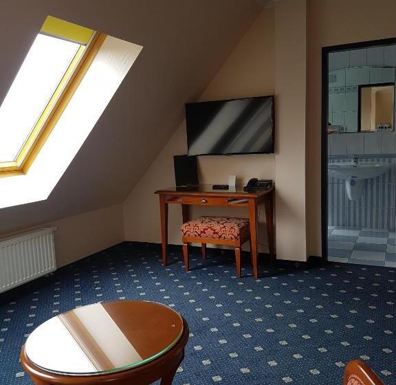 اتاق لوکس با چشم‌انداز دریا, Dünenhotel Am Meer