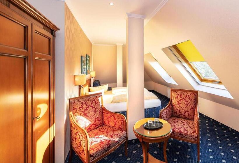 اتاق لوکس با چشم‌انداز دریا, Dünenhotel Am Meer
