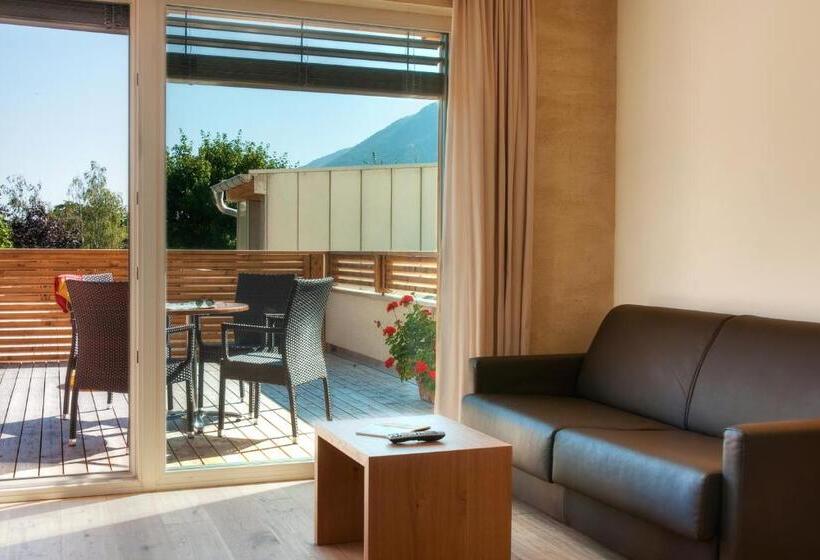 Апартаменты 1 Спальня с Террасой, Residence Sägemühle