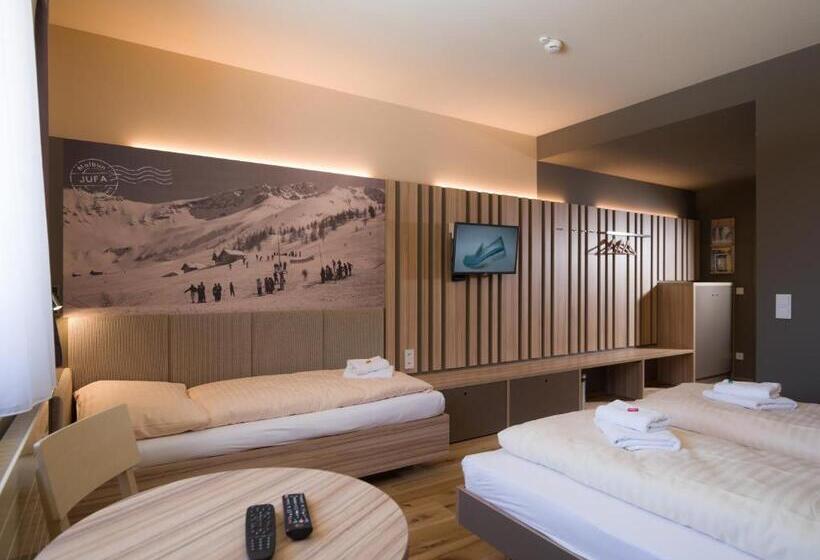 اتاق استاندارد چهار تخته, Jufa Hotel Malbun