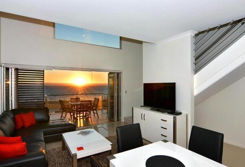 Апартаменты 2 Спальни с Балконом, Bunbury Seaview Apartments