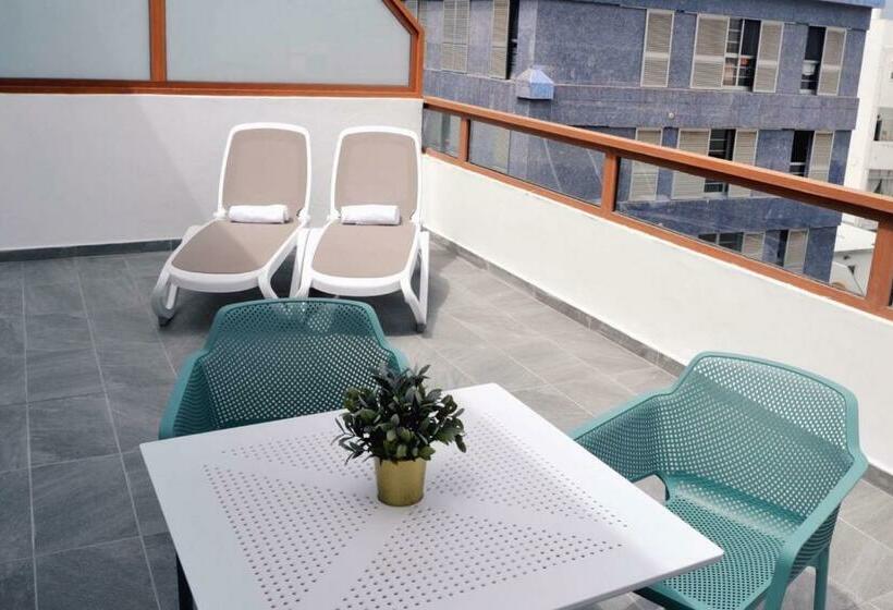 חדר סופריור עם טרסה, Aparthotel Idafe