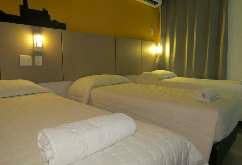 Трехместный Номер Deluxe, Minuano Hotel Express Próx Orla Lago Guaíba, Mercado Público, 300 M Rodoviária