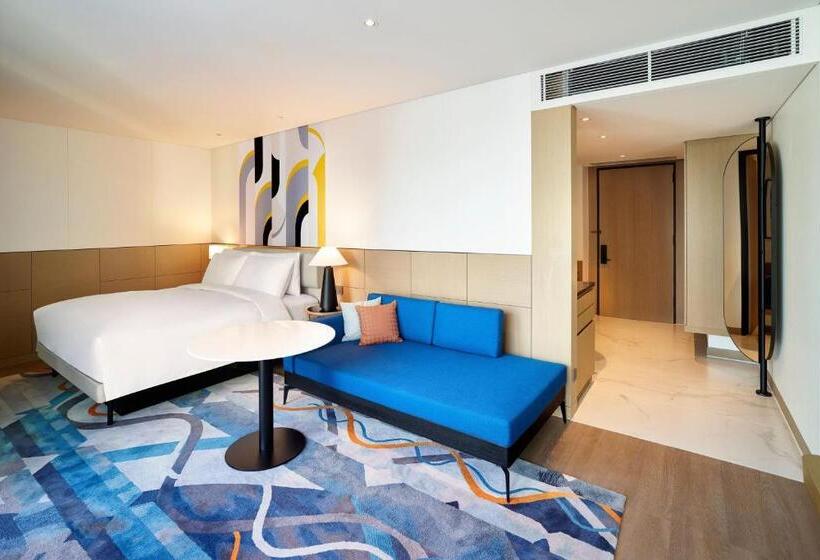 Номер Deluxe Кровать Кинг Вид на Город, Le Méridien Seoul Myeongdong