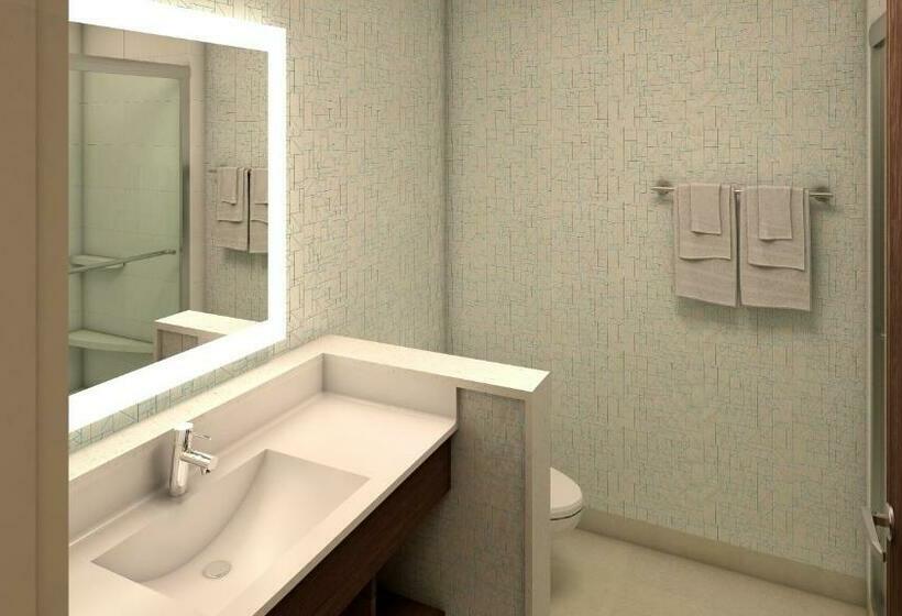 Номер Стандарт Кровать Кинг Адаптированный для Инвалидов, Holiday Inn Express & Suites Omaha Airport, An Ihg