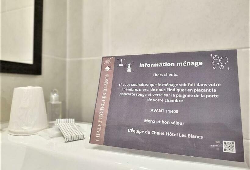 스탠다드 싱글 룸, Chalet Hôtel Les Blancs