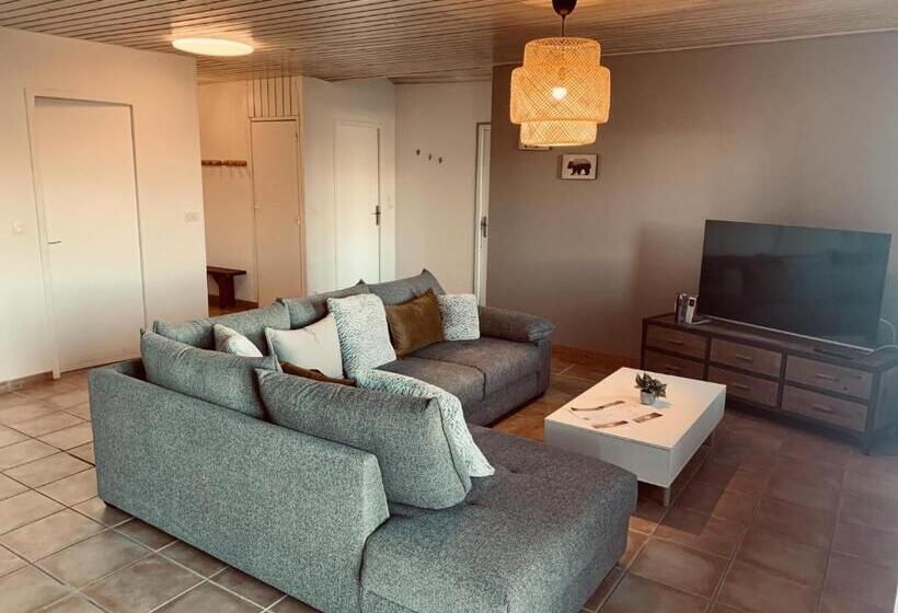 Апартаменты 1 Спальня с Видом, Chalet Hôtel Les Blancs